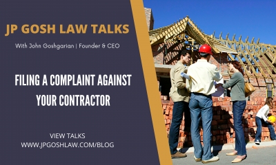 Filing A Complaint Against Your Contractor 